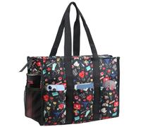 ABAMERICA Nurse Bag, Equipaje: Bolsa de Ropa Unisex Adulto, C01-Mediano de 35.56 cm, de pie, Floral médico, Medium