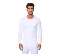 Abanderado - 208 Camiseta Hombre Manga Larga ALGODÓN Invierno Color: Blanco Talla: XXL