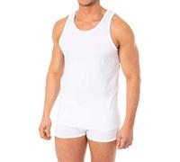 Abanderado ASA040Z, Camiseta X-Temp de tirantes para Hombre, Blanco, X-Large (Tamaño del fabricante:XL/56)