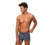 Abanderado Bóxer cerrado Técnico Cintura Extra Suave Hombre x1, Azul (Azul Rombos), 56