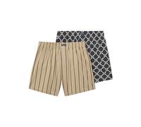Abanderado Bóxers Abiertos de Punto Esencial Estampados Hombre x2 | Pack Calzoncillos, Estampados, 100% Algodón, Bóxers Abiertos, Apertura Frontal