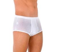 Abanderado Braslip abierto clásico canalé Hombre x1, Blanco, 48
