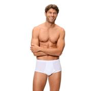 Abanderado Braslip abierto clásico canalé Hombre x1, Blanco, 60