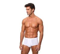 Abanderado Braslip abierto clásico canalé Hombre x1, Blanco, 56