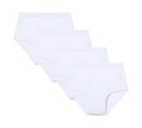 Abanderado Braslip Clásico con Apertura Frontal Algodón 100% Hombre x4