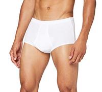 Abanderado Clásico braslip Abierto canalé Slip, Hombre, 2, Blanco (Blanco 001), X-Large (Tamaño del Fabricante:XL/56)