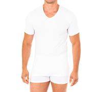 Abanderado Ecosmart Camisetas Tencel Blancas Ropa interior para hombre, Talla XL/56 (Pack de 2)