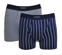 Abanderado Ocean Moda mpks Bóxer, B6C-Rayas Azul, M/48 para Hombre
