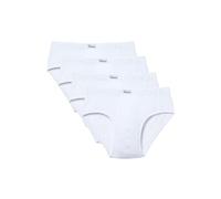 Abanderado Pack 4 Slips semicortos cerrados Esenciales Algodón 100% Hombre x4