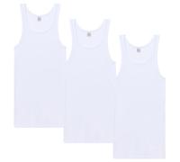 Abanderado Pack Camiseta de Tirantes de algodón 100% canalé Ocean Hombre x3