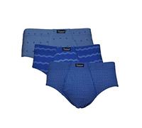 Abanderado Pack de 3 Slip Abiertos de algodón Estampado