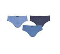 Abanderado Pack de 3 Slips de algodón Estampado Slip, Hombre, 3, Azul (EST Azul Claro 1l9), Medium (Tamaño del Fabricante: M/48)
