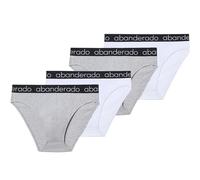 Abanderado Pack de 4 Slips Cerrados de algodón elástico x4