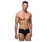 Abanderado Slip abierto Línea Esenciales Algodón 100% Hombre x1, Negro, 48