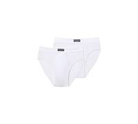 Abanderado Slip abierto Línea Ocean Moda mpks Hombre x2, Blanco (Blanco/Blanco), 56