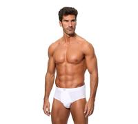 Abanderado Slip abierto Línea Esenciales Algodón 100% Hombre x1, Blanco, 48