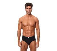 Abanderado Slip abierto Línea Esenciales Algodón 100% Hombre x1, Negro, 48