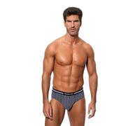 Slip Abanderado Cintura Extra Suave varios colores - M-48 / Azul Rombos