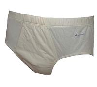 Abanderado - Slip Clásico Calzoncillos con Abertura 100% Algodón - Beige, 60/2X