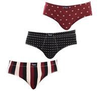 Abanderado Slip semicorto Esenciales Estampados Hombre x3 AS00080