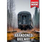Abandoned Railway Photo Book: 40 Pictures Of Deserted Railway Tracks And Vintage Train Stations With Eerie Atmosphere And Forgotten History