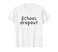 Abandono Escolar Mente Creativa Arte Estudiante Emprendedor Camiseta
