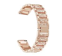 Abanen - Correa de reloj para Fossil de 5ª generación 42 mm/mujer 6ª generación, 18 mm, correa ligera de aleación de metal con cristal de liberación rápida para Fossil Q Venture 4/3ª generación,