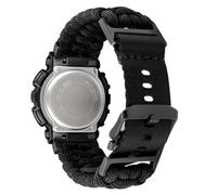 Abanen Correa trenzada de nailon con hebilla de seguridad ajustable para Casio Gshock DW-5600/8900, GA-100/GW-B5600/GB-5600/GW-6900, Talla única, Nailon, No es una piedra preciosa