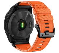 Abanen Correas de reloj de nailon mejoradas de ajuste rápido de 22 mm para Garmin Fenix 8 de 47 mm / Fenix 7 / epix Pro de 47 mm, correa deportiva ajustable con cierre de acero inoxidable para