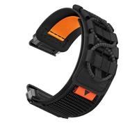 Abanen Correas de reloj de nailon ultraligeras sin hebilla para Garmin epix Pro de 47 mm, Insintct 2, Fenix 7, Fenix 6, Fenix 5, Loop Sport para Forerunner 955 / Quatix 7 (negro)