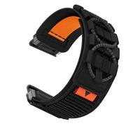 Abanen Correas tácticas de nailon para reloj deportivo Garmin Fenix 8 de 51 mm, epix Pro 51 mm, Fenix 7X, Insintct 2X, correa de muñeca militar ultraligera para Fenix 6X, Fenix 5X, Enduro (negro)
