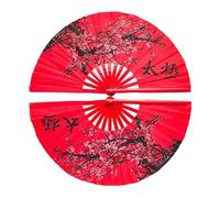 Abanico Chino Artes Marciales Abanico Plegable de Mano for Kung Fu, Tai Chi, Nailon, for Danza, Artes Marciales, decoración y más(2pc)