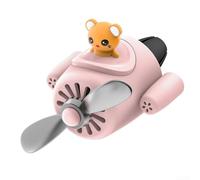 Abanico de aromaterapia de mascotas de dibujos animados para coches, una adición divertida a tu rutina de conducción (A)