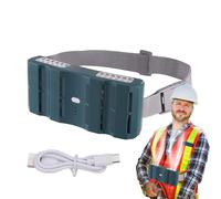 Abanico de Cintura | Cinturón Personal de refrigeración, Dispositivo portátil, Doble circulador de Aire Recargable para la Playa, Correr, al Aire Libre, Verano, Camping, construcción