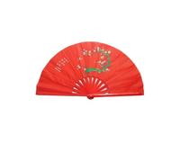 Abanico de Kung Fu Tai Chi for Mano Derecha, Abanico Artes Marciales, Productos Wushu 13 Pulgadas para Actuaciones EscéNicas Fiestas Decoraciones(Color 01)