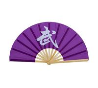 Abanico de Mano Derecha, Abanico for actuaciones Tai chi, for Artes Marciales, for Kung fu, for Cosplay, Muchos Patrones para Actuaciones EscéNicas Fiestas Decoraciones(Color:16)