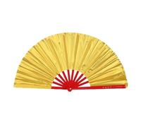 Abanico De Tai Chi Abanico de plástico Plegable for Tai chi, Yoga, Kung fu, Danza, Escenario, decoración for Bodas y Fiestas, 28/34 cm(Color 03,53CM)
