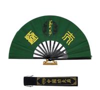 Abanico de Tai Chi, Anillo for Hombre, Mano Plegable for Artes Marciales Kung Fu para Actuaciones EscéNicas Fiestas Decoraciones