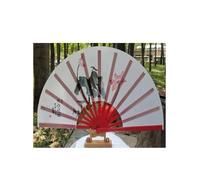 Abanico de Tai Chi, Kung Fu, Artes Marciales, Wushu, Cosplay, Danza, Presentación para Actuaciones EscéNicas Fiestas Decoraciones(Color 03)