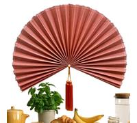 Abanico Decorativo de Pared Colgante - Grande Plegable Y Colgante De 100 Cm | Abanico Decorativo con,para Hogar, Salón, Dormitorio, Residencia, Oficina, Hotel, Restaurante