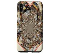 Abanico del Amor del corazón del cómic Carcasa para iPhone XS MAX