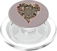 Abanico del Amor del corazón del cómic PopSockets PopGrip para MagSafe