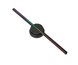 Abanico holográfico 3D Máquina de publicidad de ventilador de proyección holográfica 3D Máquina de publicidad LED STEREO STEREO IMÁGENES Virtual Pantalla WiFi Pantalla deslumbrante para señales de tie