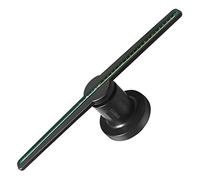 Abanico holográfico 3D Máquina publicitaria holográfica 3D Máquina de publicidad aérea LED Ojo desnudo Pantalla de fanático Estéreo Imágenes Floating Proyector tridimensional Para carteles de tiendas,