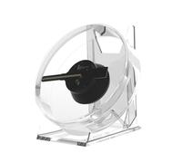 Abanico holográfico, Pantalla De Ventilador Escritorio con Luz LED Publicitaria Holográfica 3D Reproducción Audio Y Cubierta Transparente,para Halloween, Tienda Corporativa