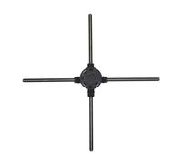 Abanico holográfico, Proyector de Ventilador holográfico 3D de 60 cm/23,6 Pulgadas, Respuesta rápida, resolución de 1600 x 720, plla Grande de 60 cm, Ventilador LED holográfico for KTV Videoproyector