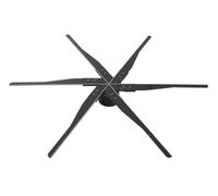 Abanico holográfico, Proyector holográfico 3D con luz LED y Logotipo publicitario, con WiFi, 85 cm, 33,46 pulgadas/80 cm, 31,5 Pulgadas Videoproyector(80cm)