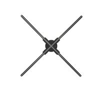 Abanico holográfico, Proyector Publicitario 3D con Pantalla Holográfica Y Control por Aplicación WiFi, For Exposiciones,para Halloween, Tienda Corporativa