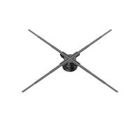 Abanico holográfico, Proyector publicitario 3D, máquina de Publicidad holográfica con Holograma for exhibición,para Halloween, Tienda Corporativa