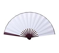 Abanico plegable chino, 8/10 pulgadas de tela de seda en , abanico chino